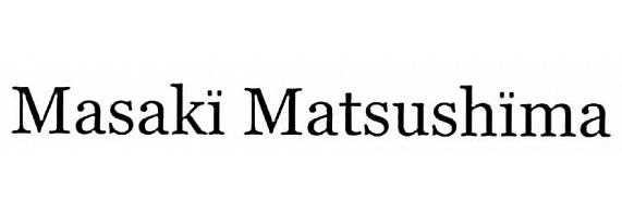 Парфюмерия Парфюмерная вода Masaki Matsushima