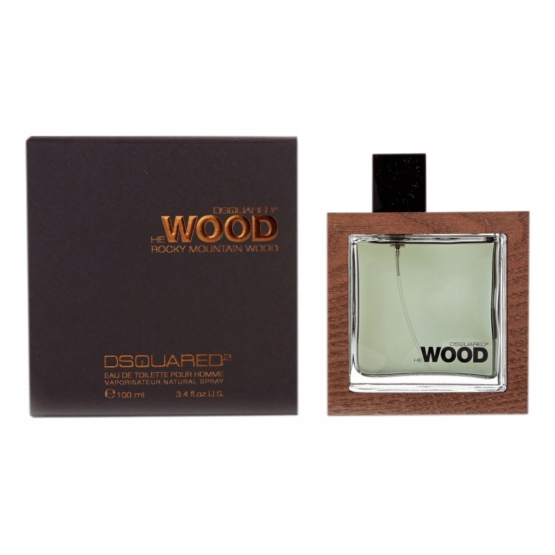 DSQUARED2 He Wood Rocky Mountain - купить мужские духи, цены от 310 р. за 1 мл