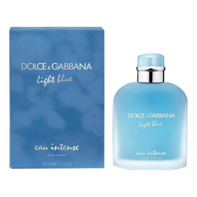 DOLCE & GABBANA Light Blue Eau Intense Pour Homme - купить мужские духи, цены от 150 р. за 1 мл