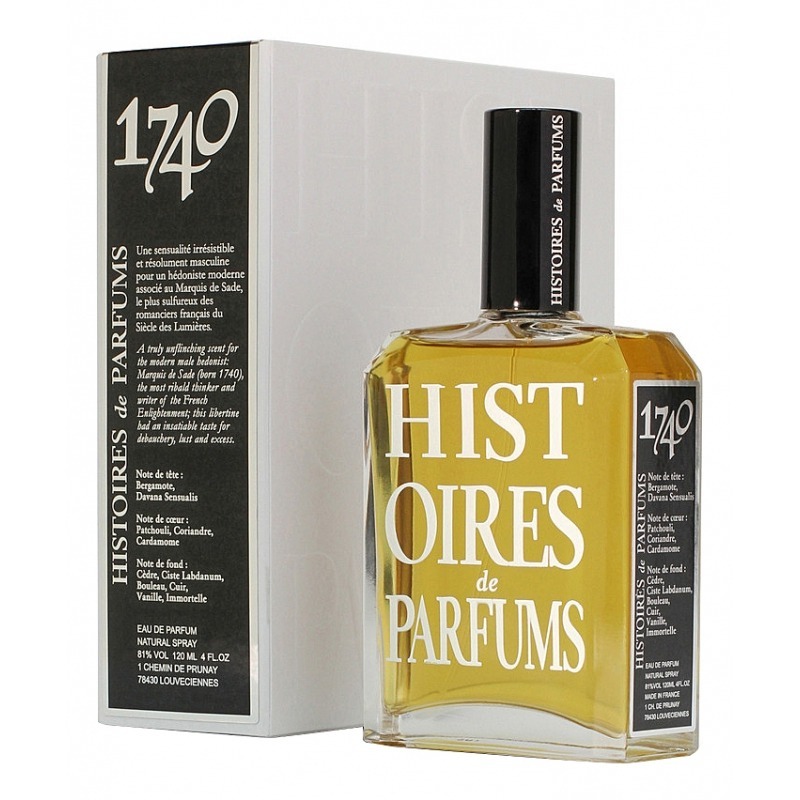 Histoires de Parfums 1740 Marquis de Sade - купить мужские духи, цены от 530 р. за 2 мл