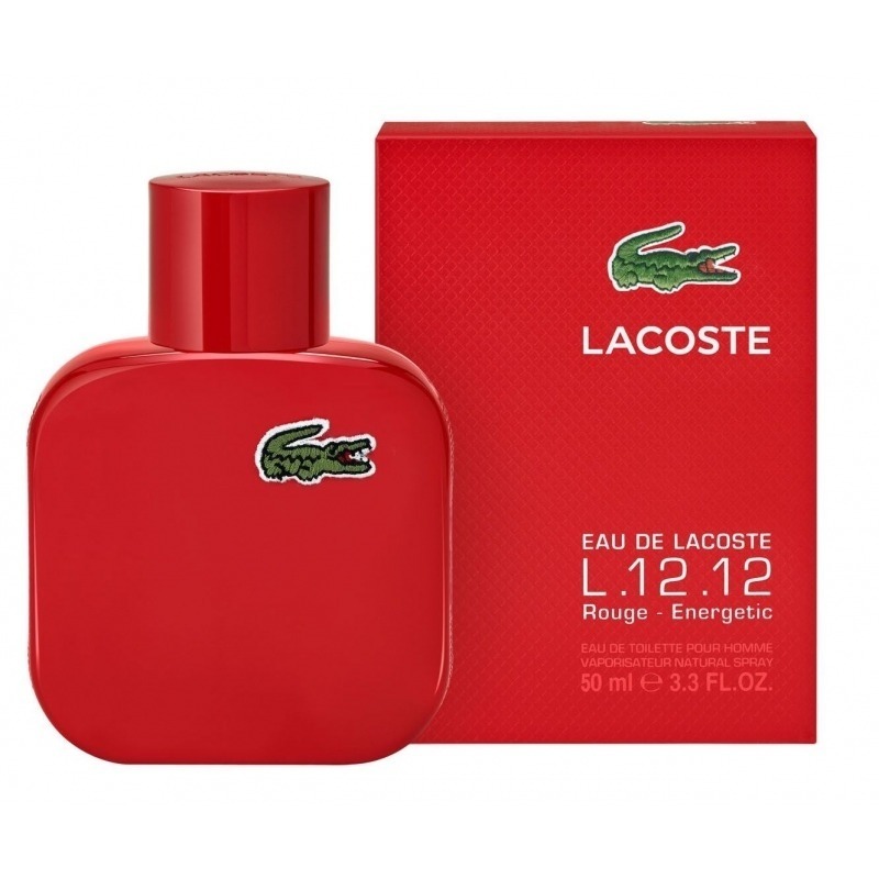 Eau de Lacoste L.12.12 Rouge (Energetic) - купить мужские духи, цены от 6860 р. за 100 мл