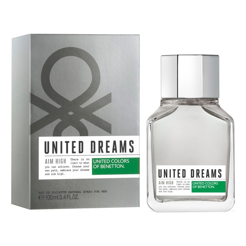 UNITED COLORS OF BENETTON United Dreams Men Aim High - купить мужские духи, цены от 160 р. за 2 мл