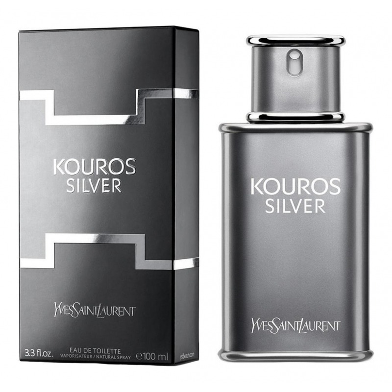 Yves Saint Laurent Kouros Silver - купить мужские духи, цены от 620 р. за 2 мл