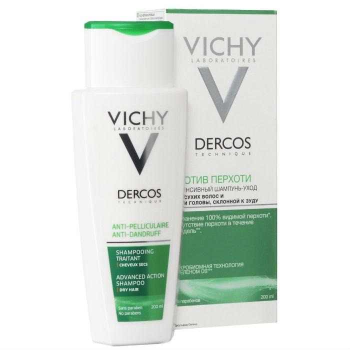 Vichy Шампунь против перхоти для сухой кожи головы Dercos - купить ...