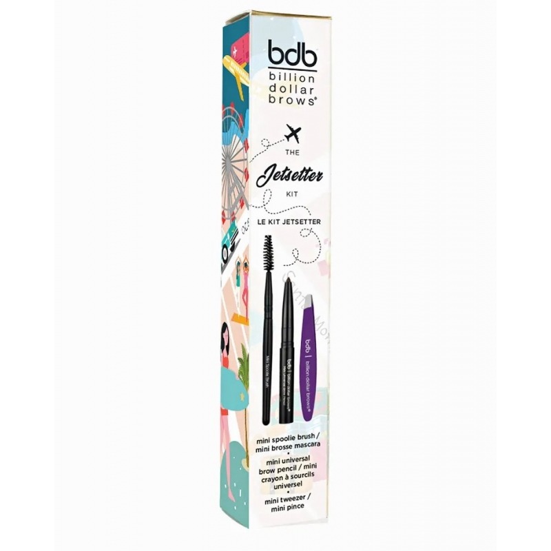 Billion Dollar Brows Тревел набор для макияжа бровей The Jet Setter Kit ...