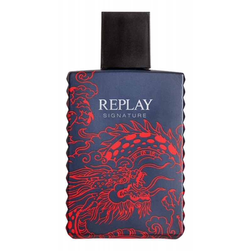 Replay Signature Red Dragon - купить мужские духи, цены от 1920 р. за 50 мл