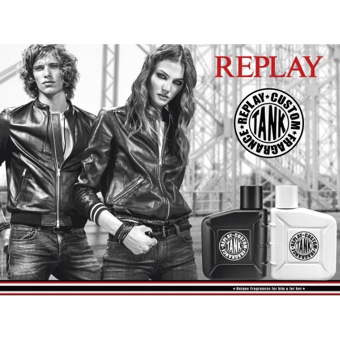 Replay #Tank Custom For Him - купить мужские духи, цены от 870 р. за 30 мл
