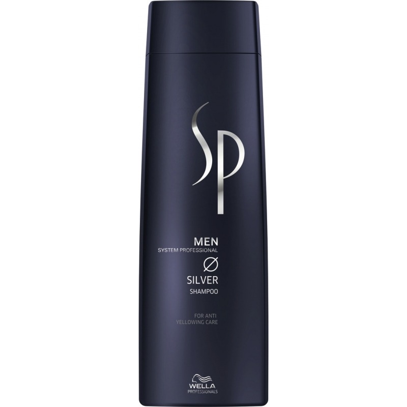 Wella Шампунь с серебристым блеском для седых волос SP Men Silver ...