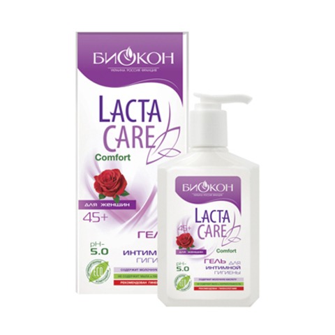 Биокон Гель для интимной гигиены 45+ Lacta Care Comfort - купить ...