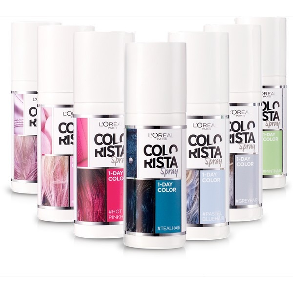 Loreal Paris Красящий спрей для волос Colorista Spray 1-day - купить ...