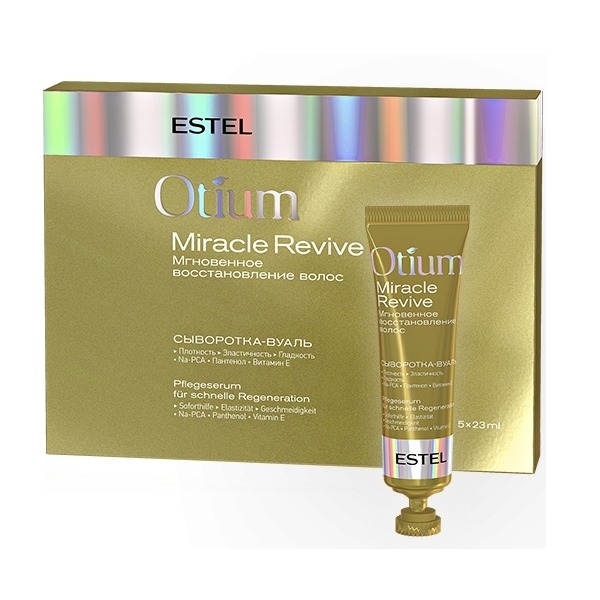 Estel Сыворотка-вуаль «Мгновенное восстановление» Otium Miracle Revive ...