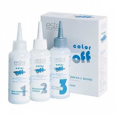 Эмульсия для удаления краски с волос ColorOff Hair Color Remover от Estel