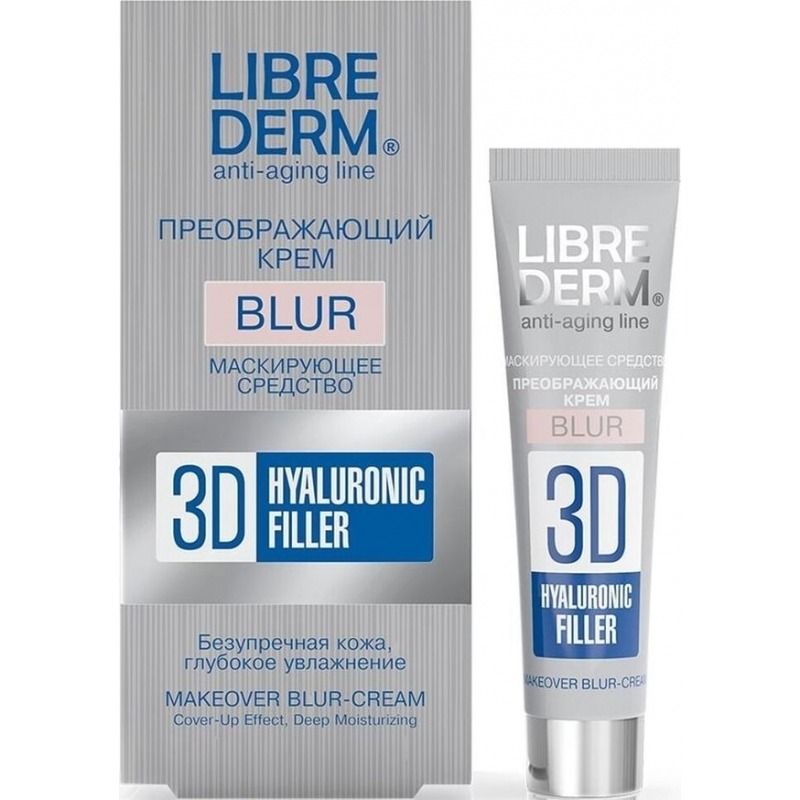 Librederm Преображающий гиалуроновый крем для лица Blur 3D Hyaluronic ...