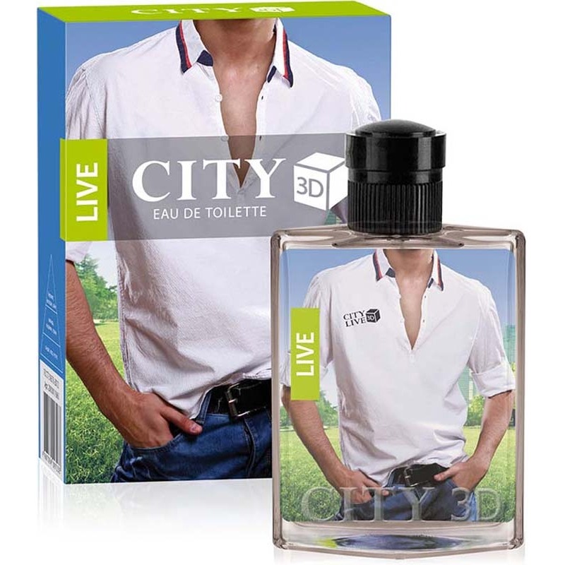 City Parfum 3D Live City for Men - купить мужские духи, цены от 1030 р ...