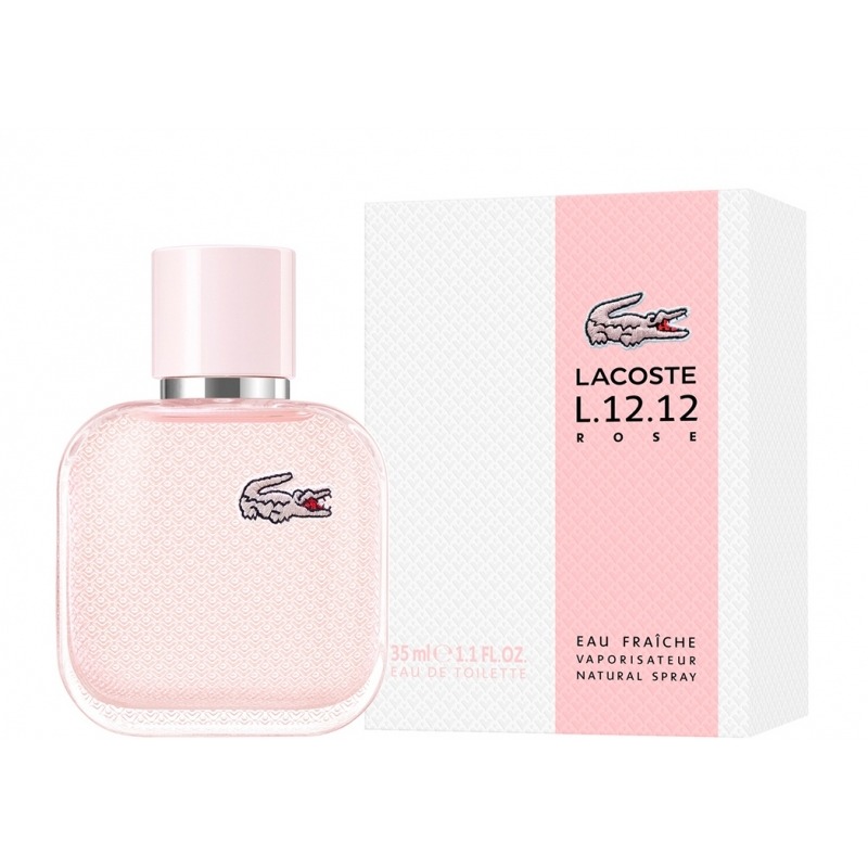 LACOSTE L.12.12 Rose Eau Fraiche - купить женские духи, цены от 180 р. за 1 мл