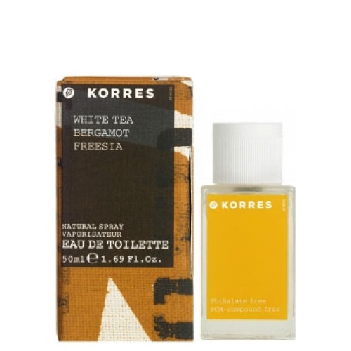 Korres White Tea Bergamot Freesia купить духи, цены от 7650 р. за 50 мл
