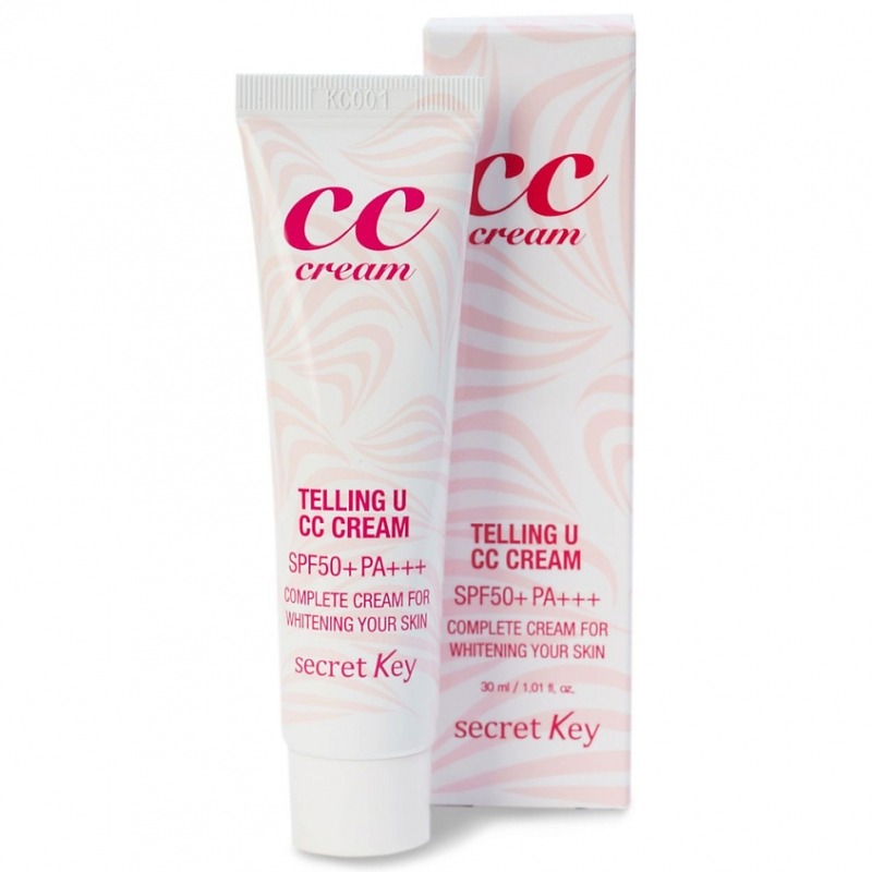 Secret Key СС-Крем для лица осветляющий Telling U Cream SPF50+ PA ...