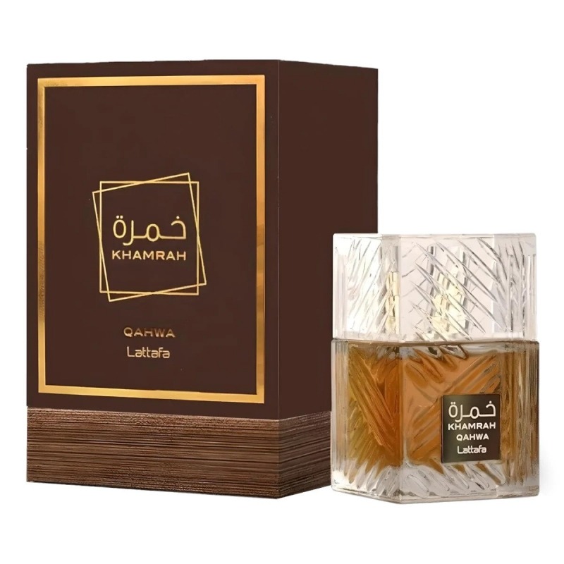 Lattafa Khamrah Qahwa - купить духи, цены от 220 р. за 2 мл