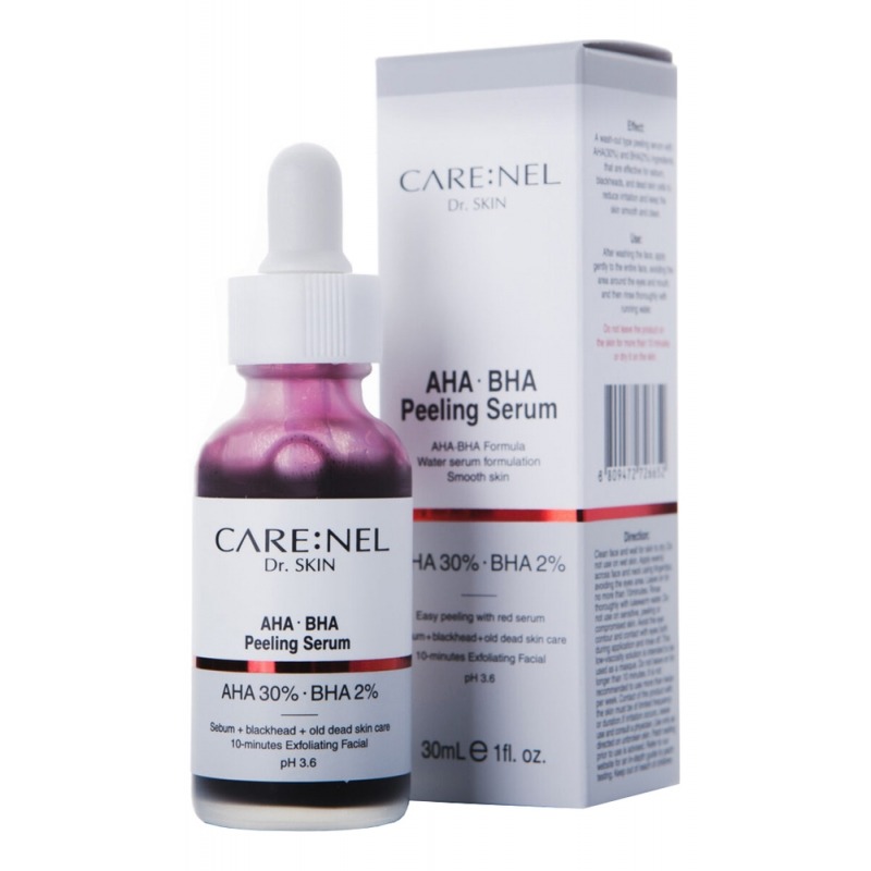 Care:Nel Сыворотка для лица с кислотами AHA BHA Peeling - купить ...