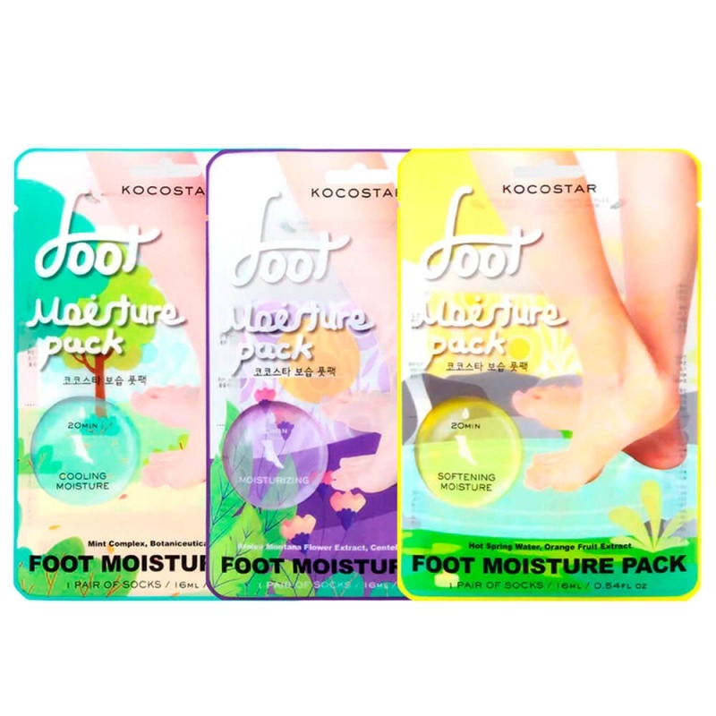 Kocostar Увлажняющая маска-носочки для ног Foot Moisture Pack - купить ...