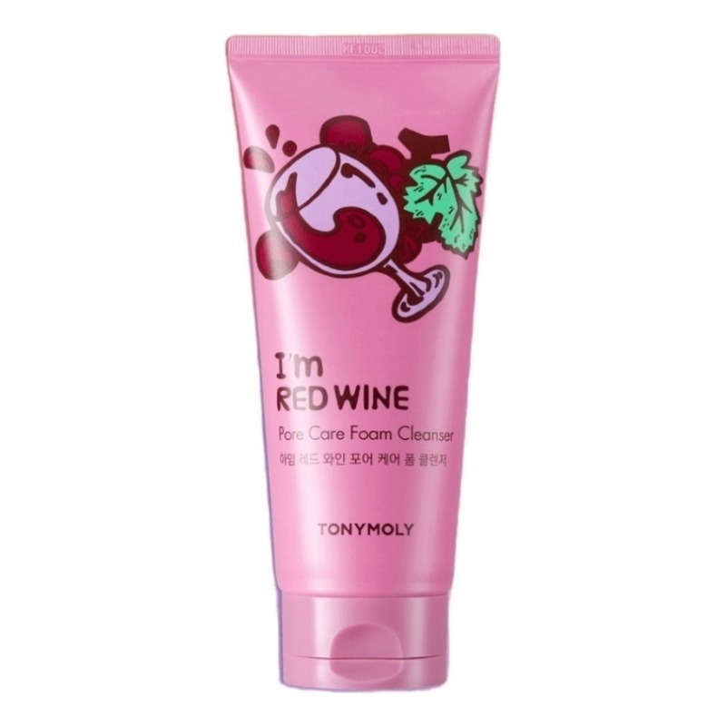 Tony Moly Очищающая пенка для умывания с экстрактом красного вина I'm ...