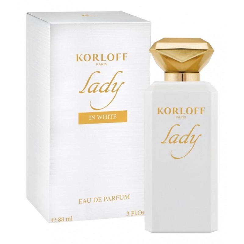 Korloff Paris Lady In White - купить женские духи, цены от 8140 р. за 88 мл