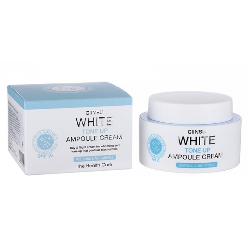 Giinsu Крем для лица ампульный осветляющий White Tone Up Ampoule