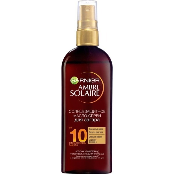 Garnier Масло-спрей для загара Ambre Solaire - купить недорого, цены в ...