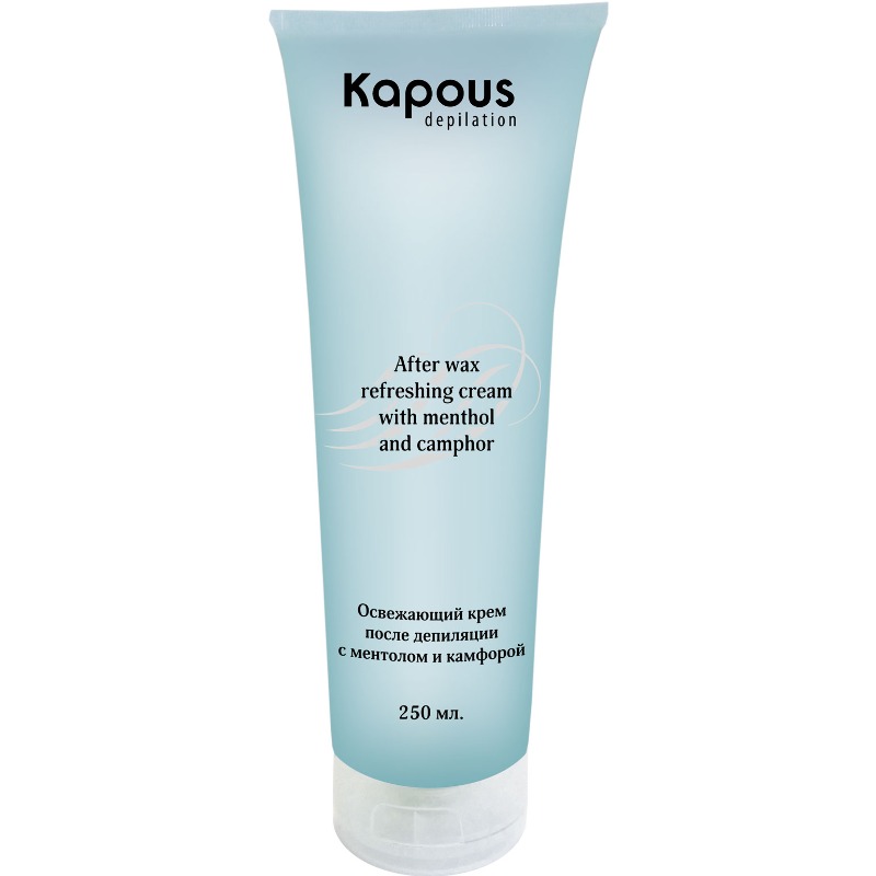 Kapous Professional Освежающий крем после депиляции с ментолом и ...