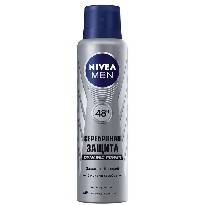 Nivea Дезодорант-спрей мужской «Серебряная защита» - купить недорого ...