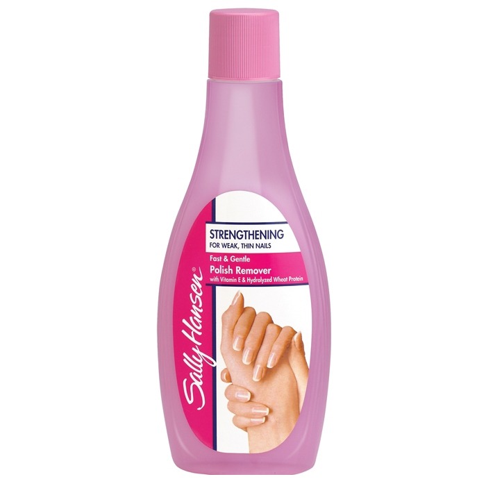 Sally Hansen Укрепляющая жидкость для снятия лака для слабых тонких ...