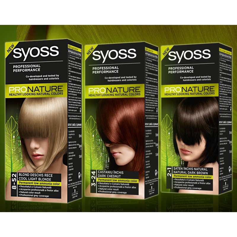 Syoss Краска для волос Syoss Pro Nature с пониженным содержанием ...