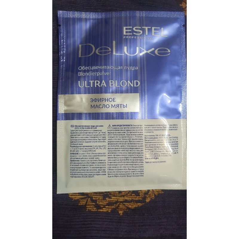 Estel Обесцвечивающая пудра Ultra Blond De Luxe - купить недорого, цены ...