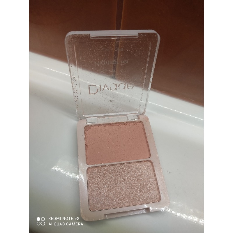 Divage Палетка для лица Blush & Highlighter Duo Face - купить недорого ...