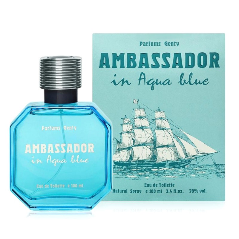 Parfums Genty Ambassador In Aqua Blue - купить мужские духи, цены от ...